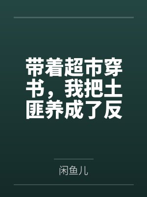 带着超市穿书，我把土匪养成了反派首辅