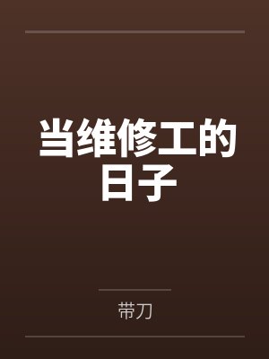 当维修工的日子
